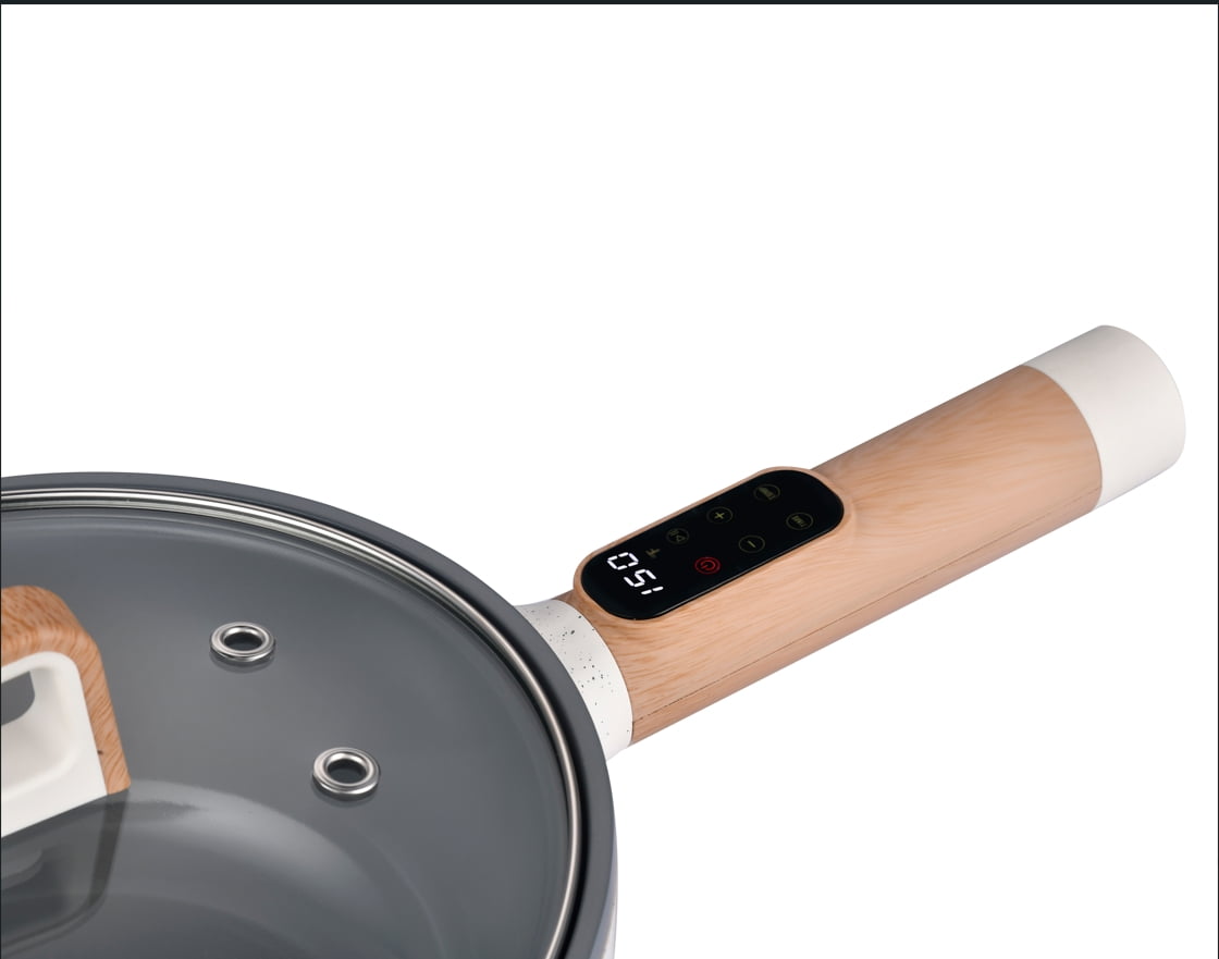 3.5L Electric Skillet, Linen Speckle