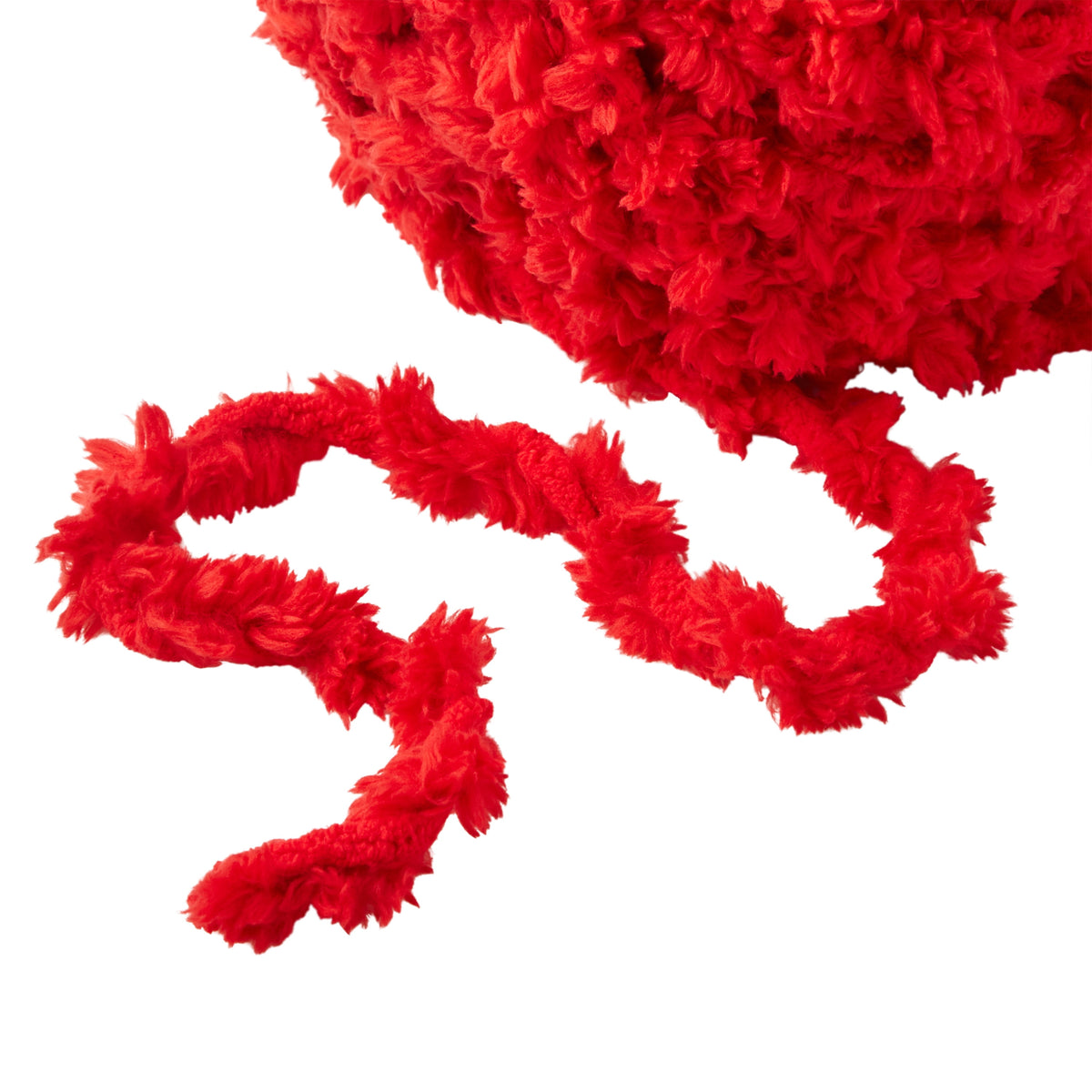 Sherpa Chenille Red Yarn, 58 Yards, 4 Pack