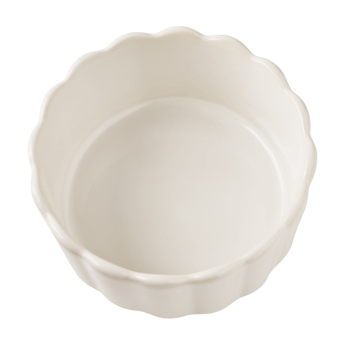 Cream Colette Tray with 3 Bowls with lids