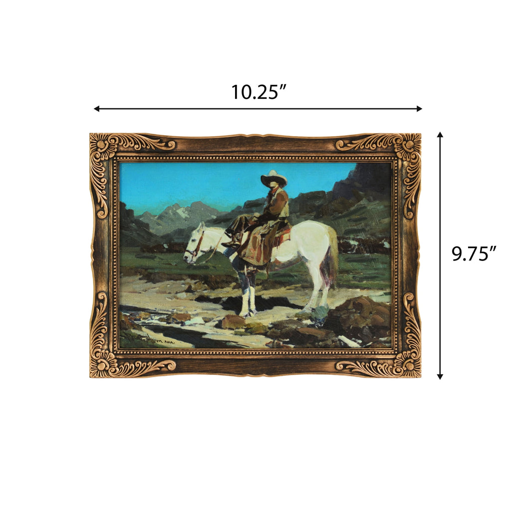 Western Farmhouse Wall Art Set of 3 Framed Prints