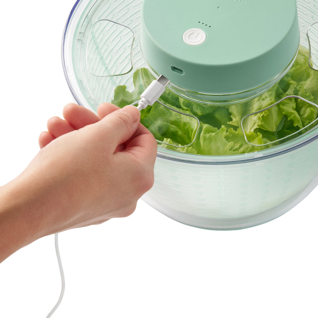 4.5-Quart Electric Salad Spinner