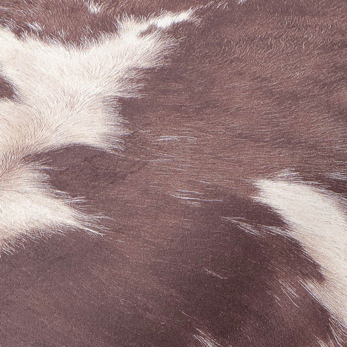 Harper Bench, Faux Cowhide Fabric