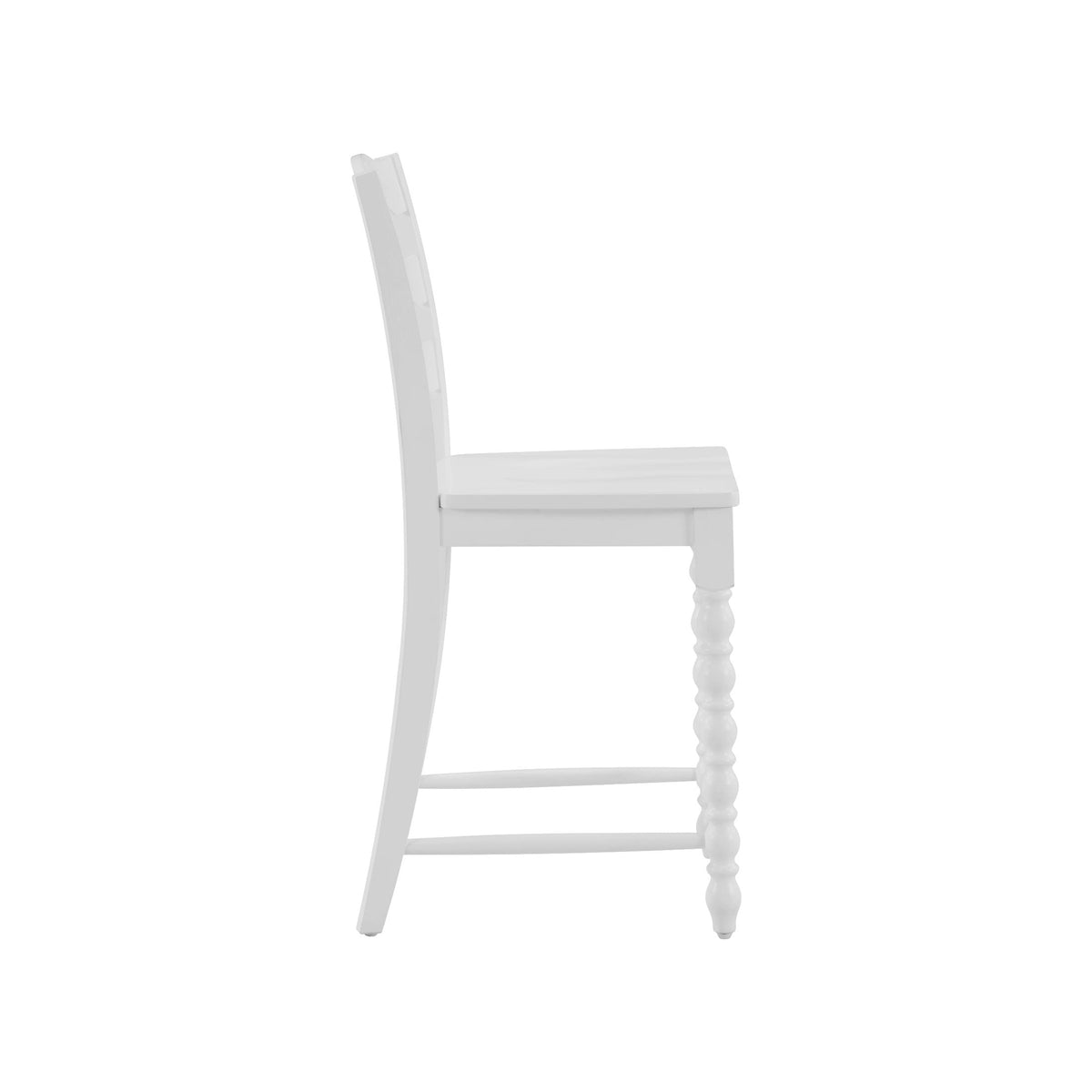 Harper Counter-height Wood Stools, 2 Pack, White