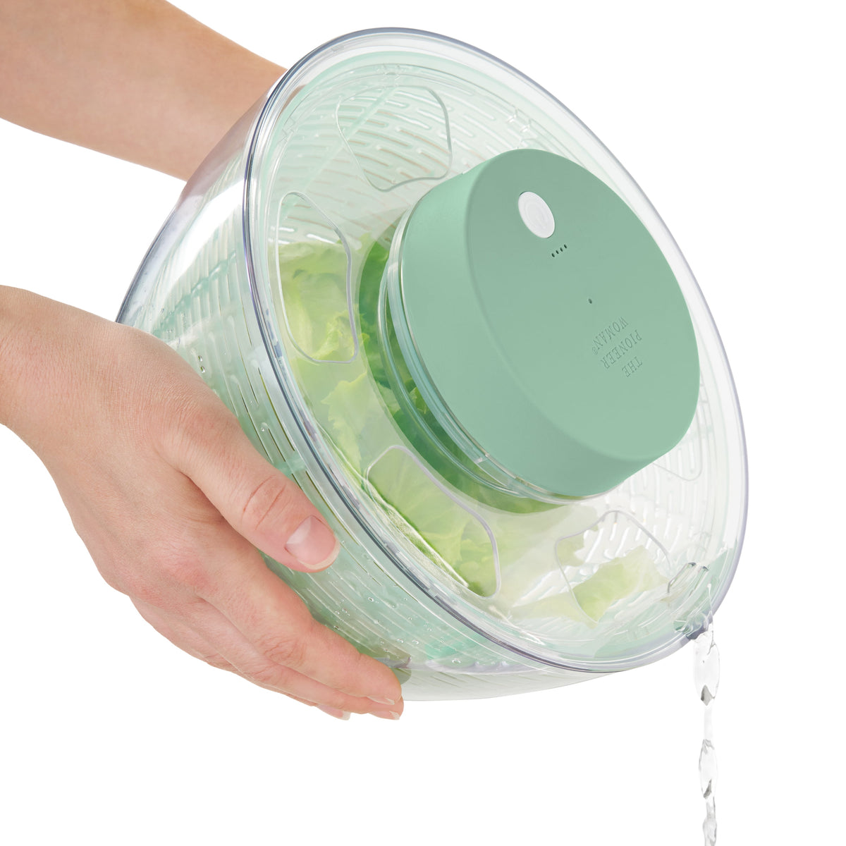 4.5-Quart Electric Salad Spinner