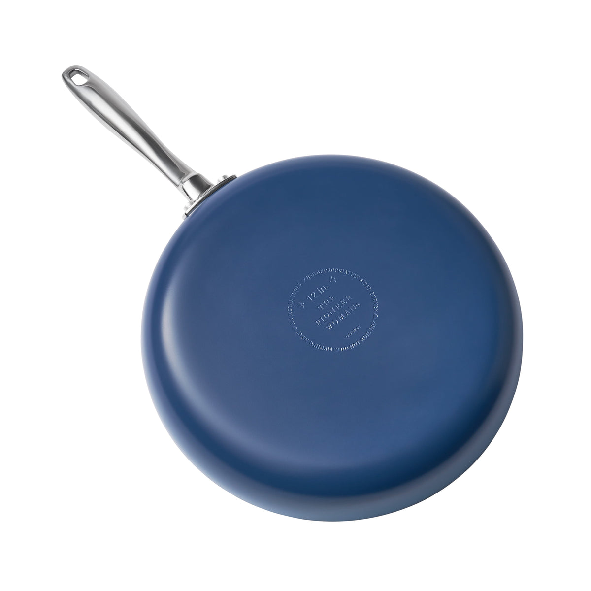Harlow 12" Ceramic Nonstick Fry Pan, Denim Blue