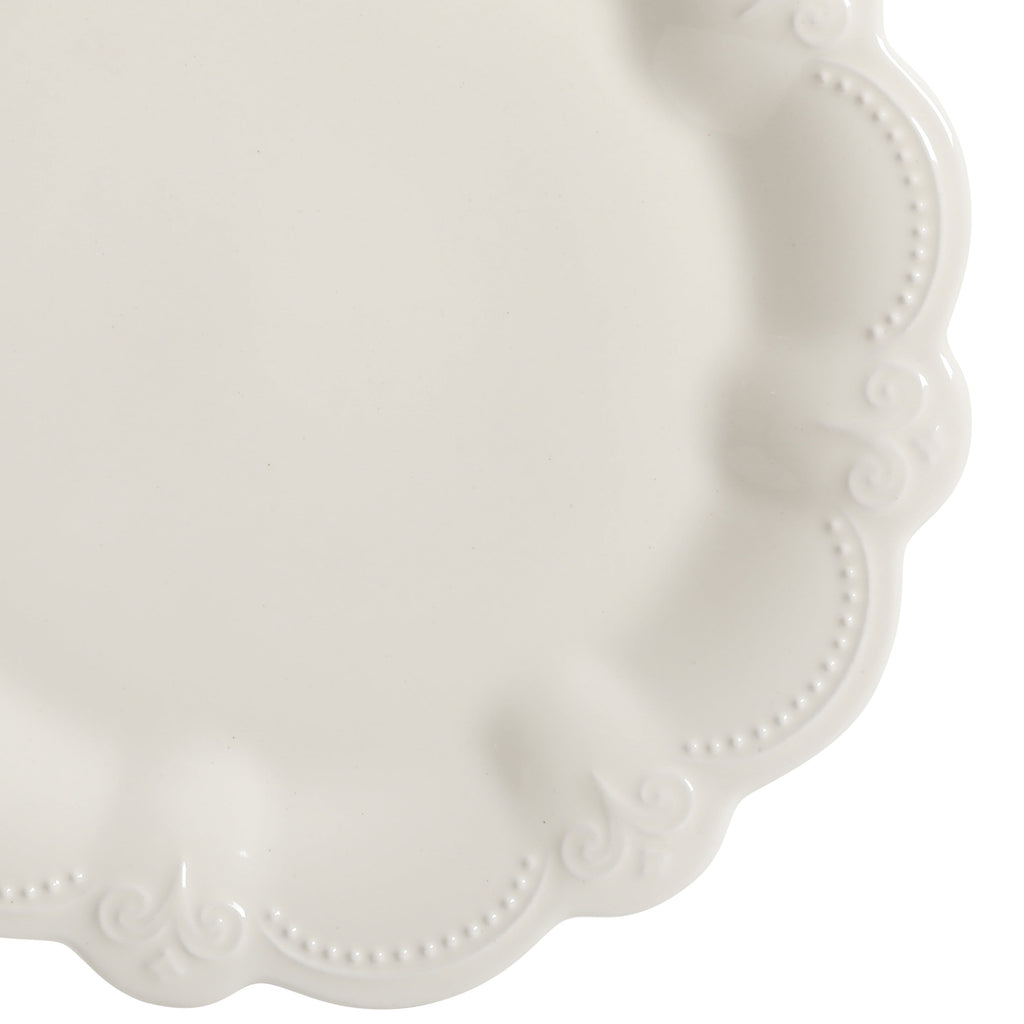 Toni 12-Piece Plates & Bowls Dinnerware Set, Linen