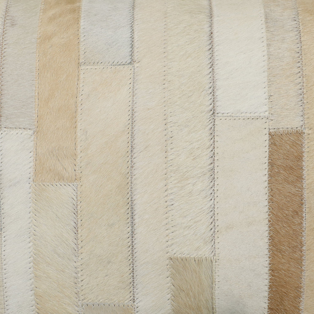 Ranch Patchwork Cowhide Lumbar Pillow 14" x 20"