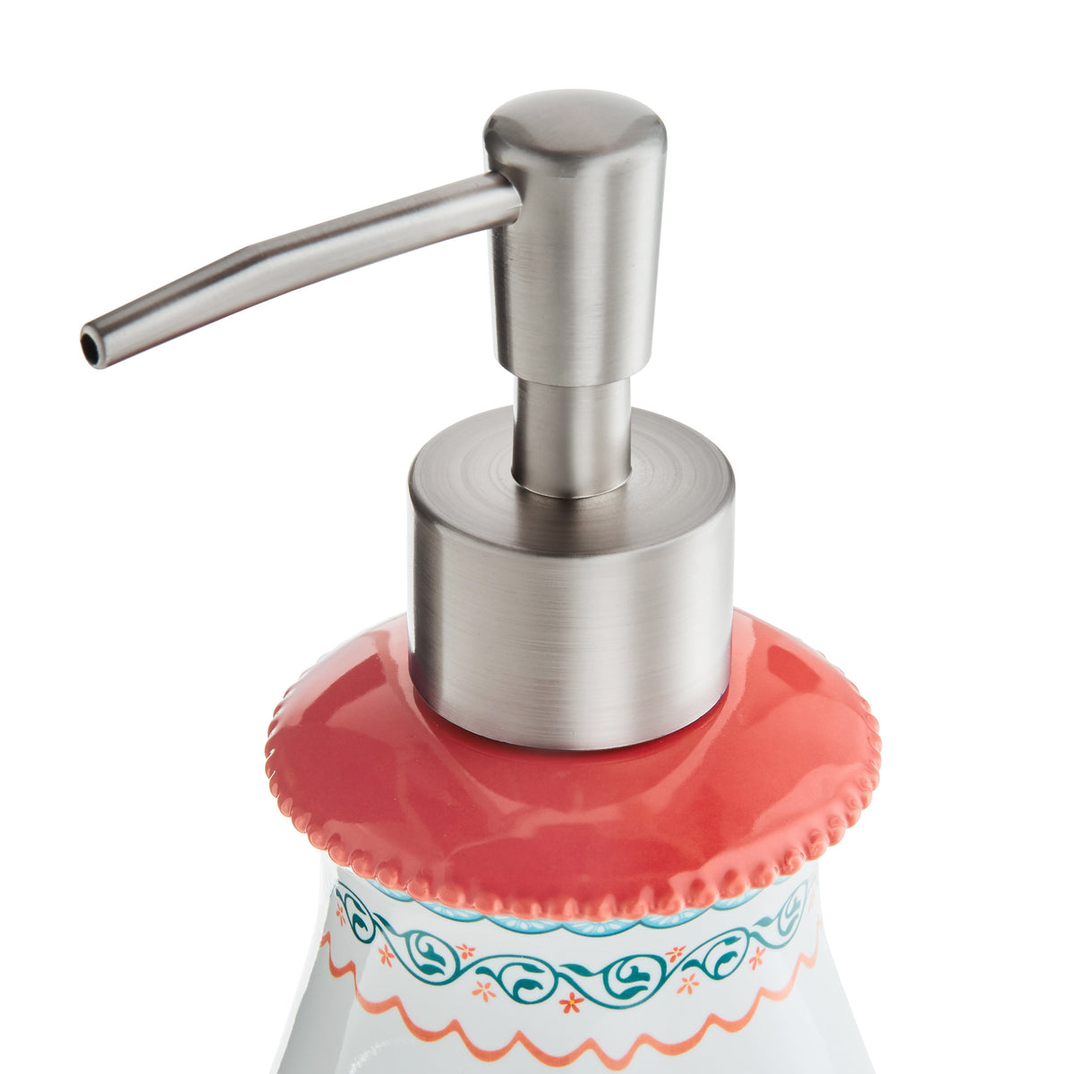 Multicolor 2 Piece Ceramic Bath Accessories Set, The Pioneer Woman Breezy Blossom