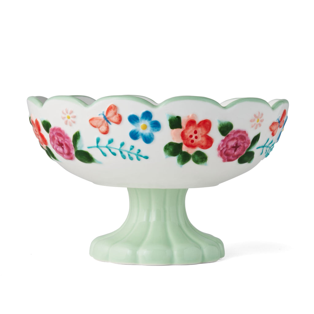 4-Pack The Pioneer Woman Painted Meadows 64 Inch Stoneware Candy Dish Rustic Ceramic Kitchenware