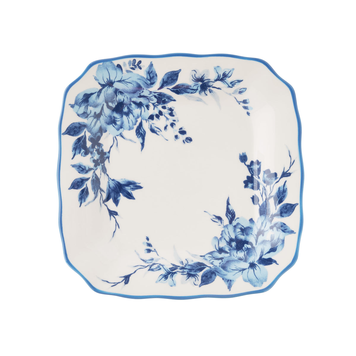 Delilah 12-Piece Stoneware Dinnerware Set, Blue