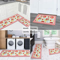 Flower Design Bath Mat Soft Rug Rubber Non Slip Quick Dry Wildflower Woman Super Absorbent