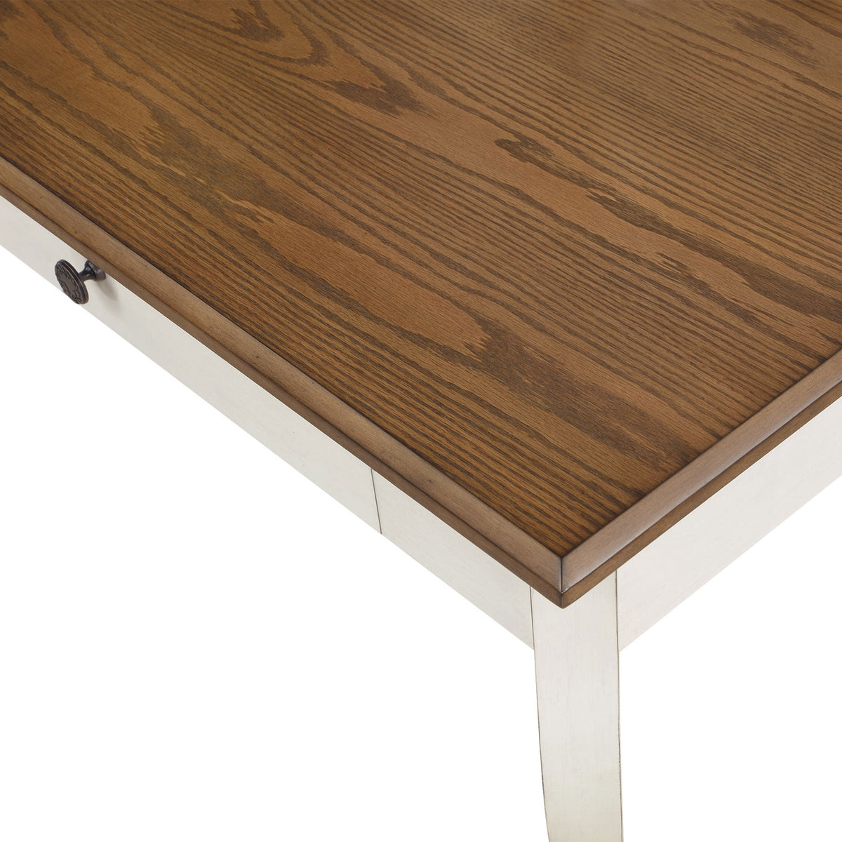 Vanity Set and Stool with Tri-Fold Mirror and Solid Wood