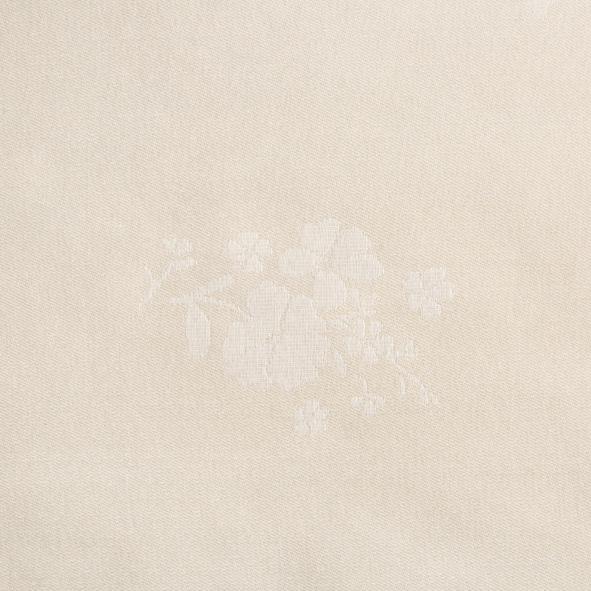 Tonal Floral Jacquard Woven Fabric Tablecloth, Light Taupe, 60"W x 102"L - Classic