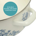 Agatha Enamel-on-Steel 6-Quart Dutch Oven, Blue