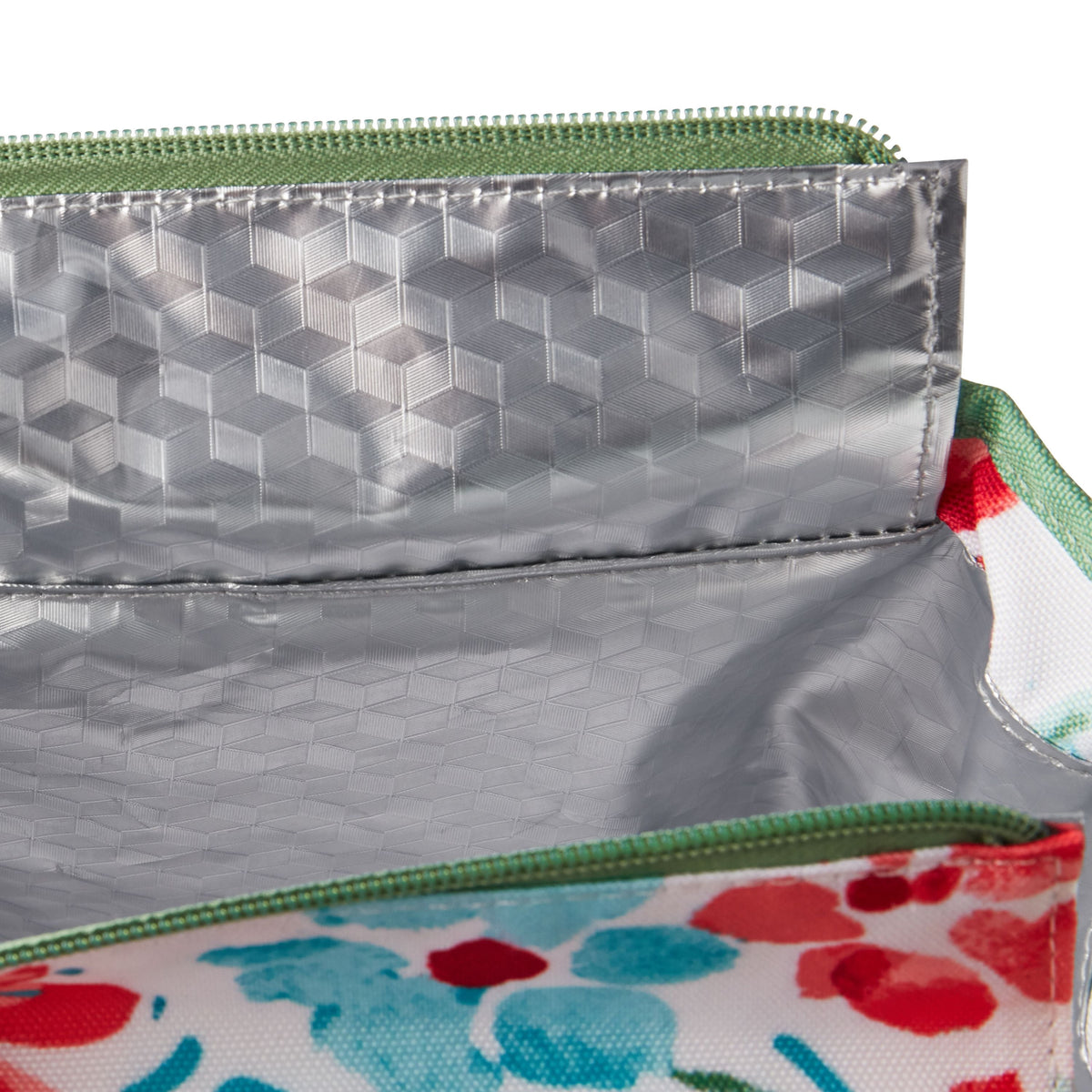 Insulated Lunch Kit Set with Extra Bag and Bottle, Gorgeous Garden