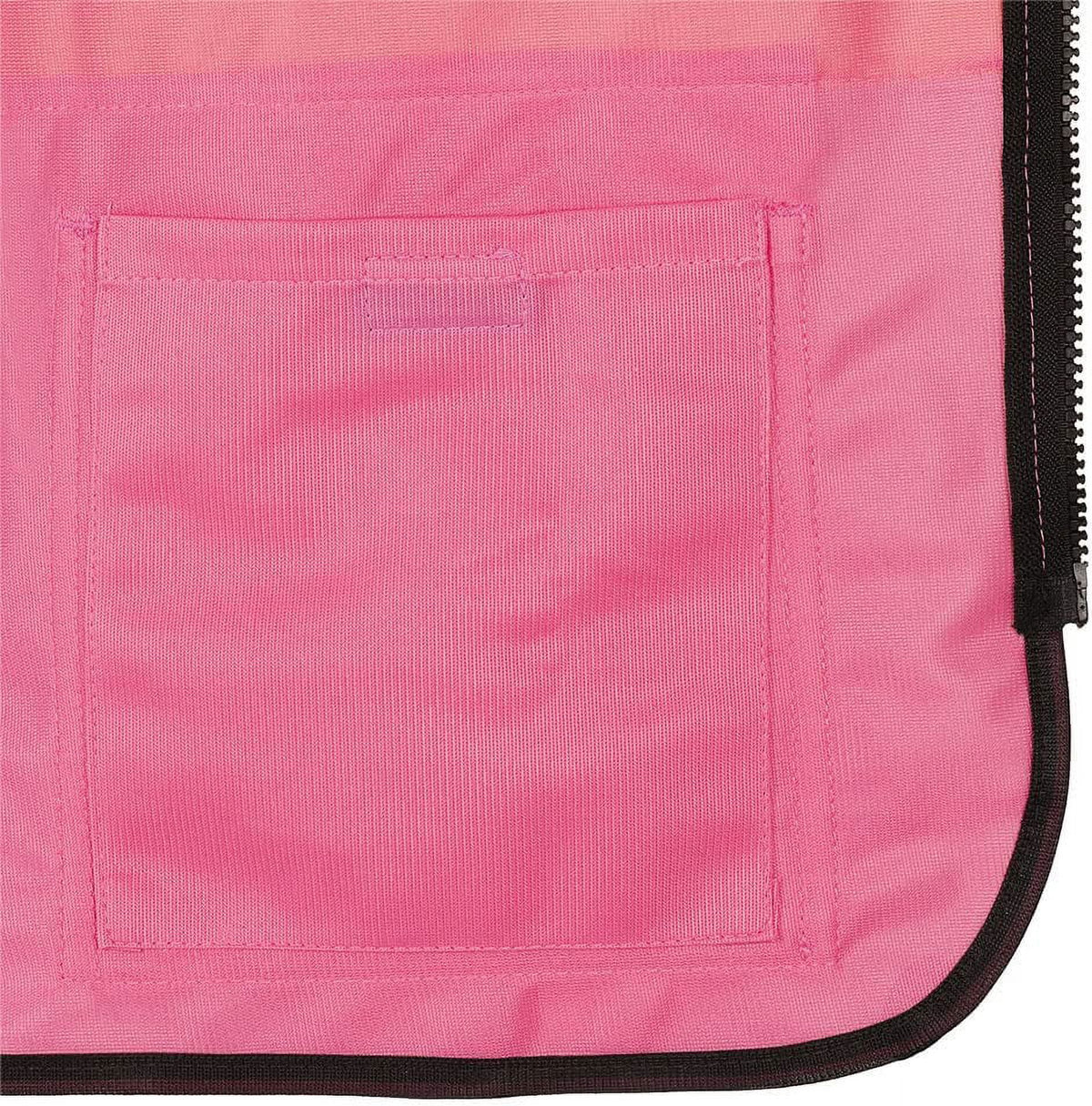 Pioneer Women's Custom Fit Hi-Vis Mesh Back Safety Vest - Color: Pink - Size: XL