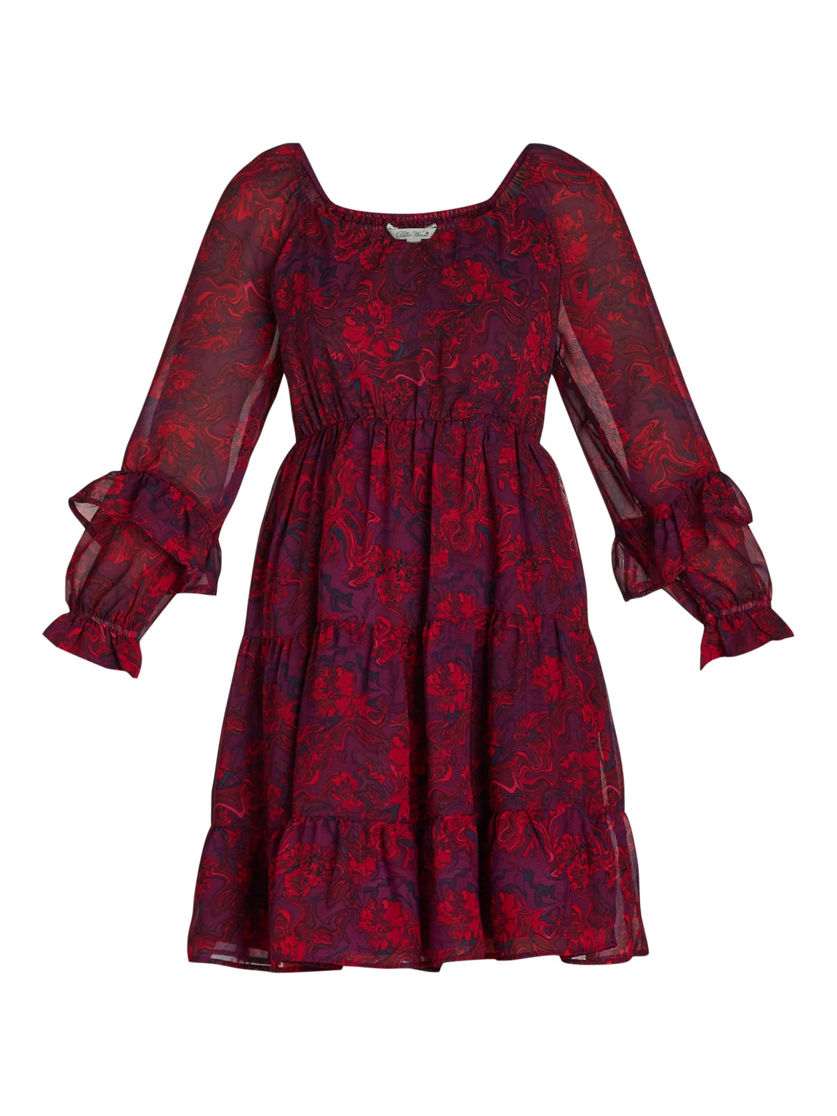 Ruffle Mini Dress