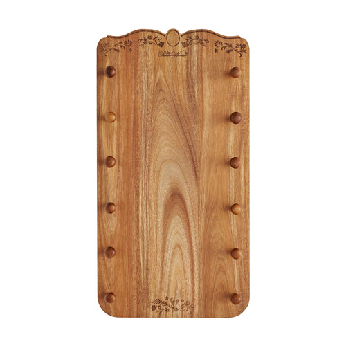 26-inch x 14-inch Wood Rolling Pin Rack