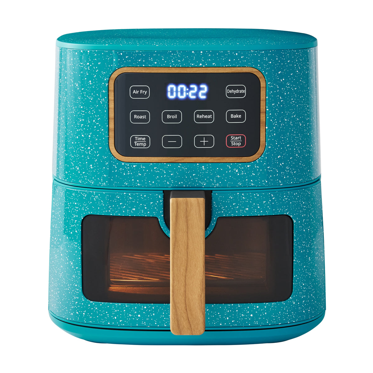 Piooner Decor 5.8 Qt Air Fryer, Linen Speckle