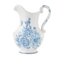 Agatha Stoneware 2-Quart Pitcher, Blue