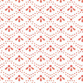Coral Tonal Scallop Peel & Stick Vinyl Wallpaper, 215-in by 20.5-in, 30.75 sq.