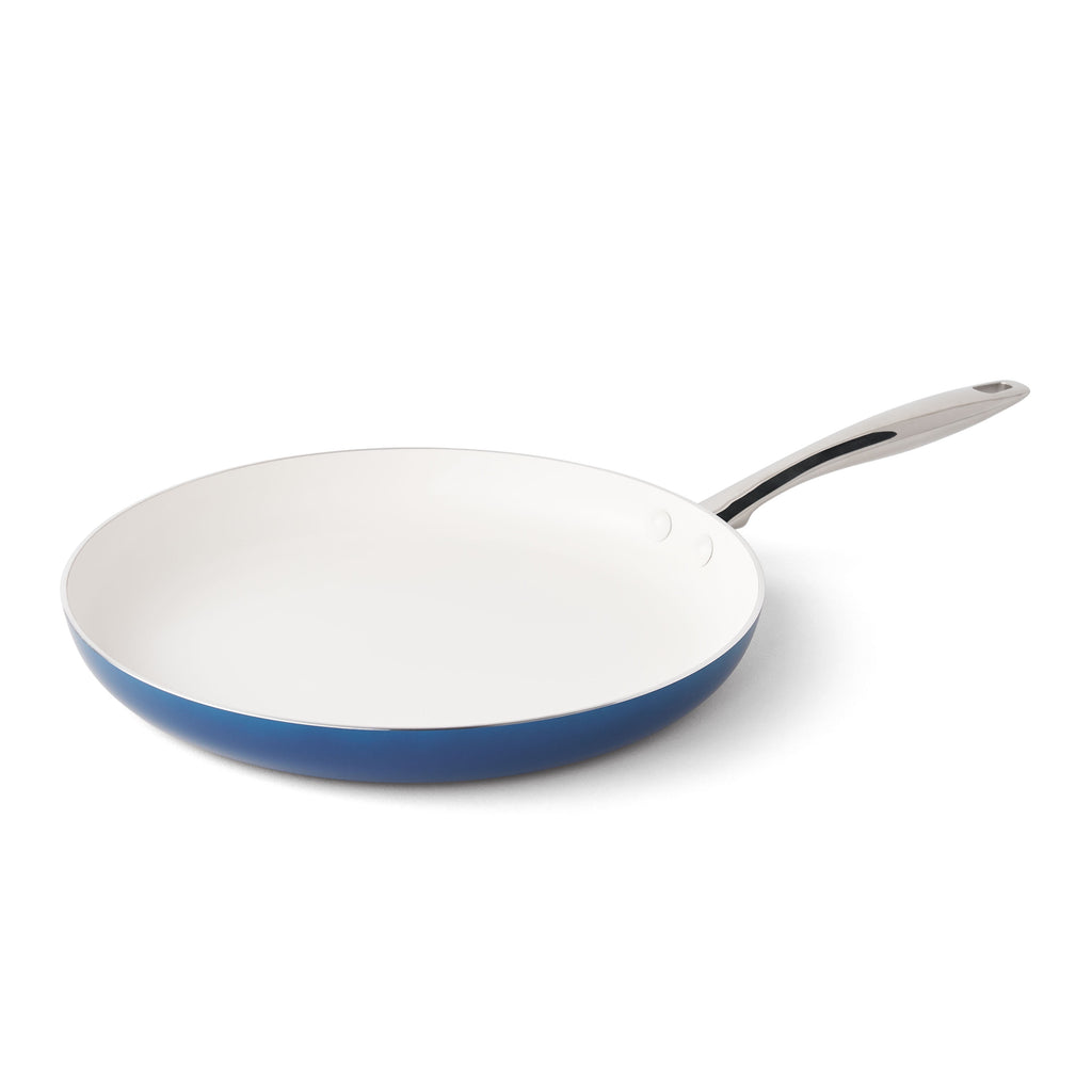 Harlow 12" Ceramic Nonstick Fry Pan, Denim Blue