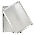Naturals Aluminum 2 Pack Half Sheet Set Silver 17.1" x 12.1" x 1"
