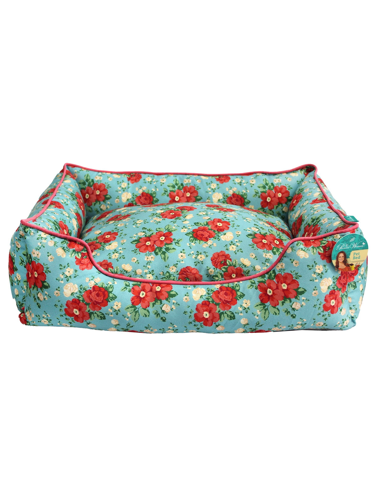 Pet Bed, Vintage Floral Small 20" x 17"