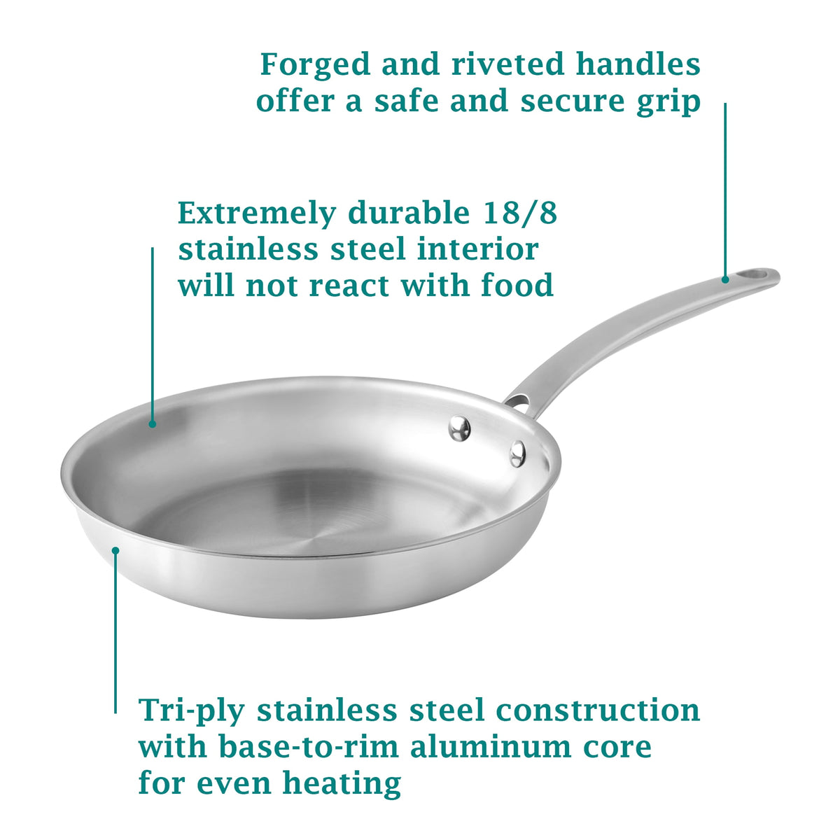 14-Piece Stainless Steel Cookware Set, Cookware & Utensil Set