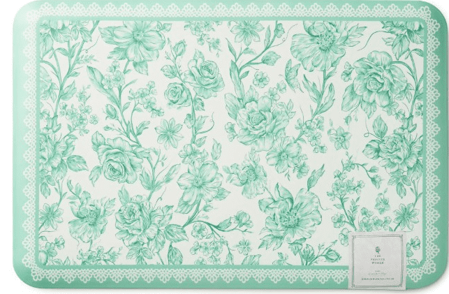 Agatha Comfort Kitchen Mat, Green, 20" x 30"
