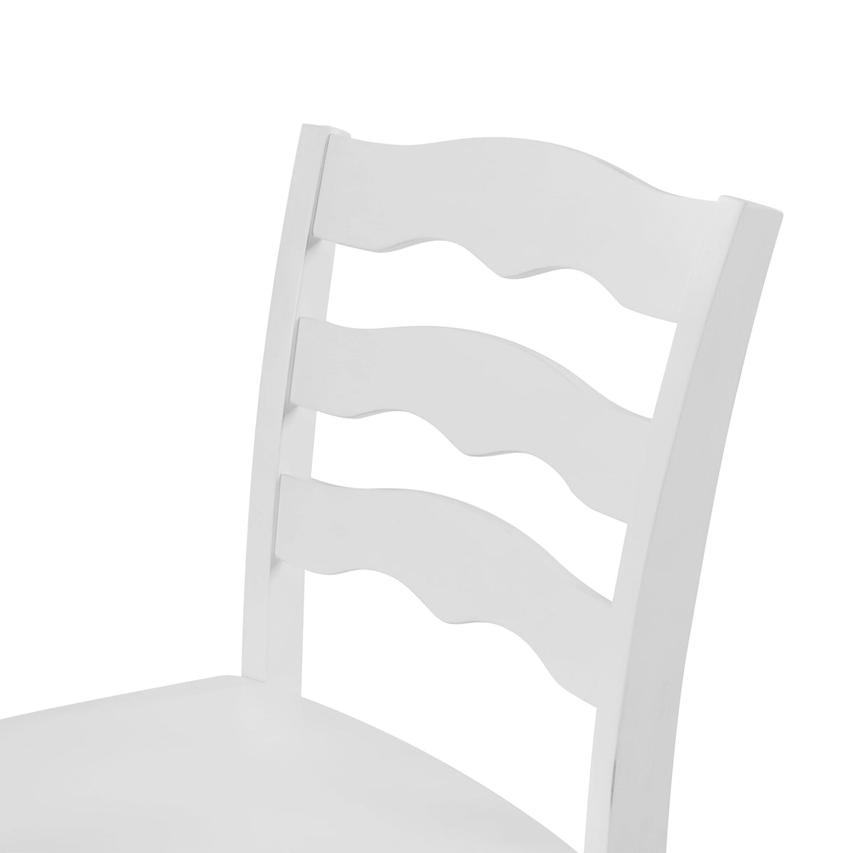 Harper Counter-height Wood Stools, 2 Pack, White