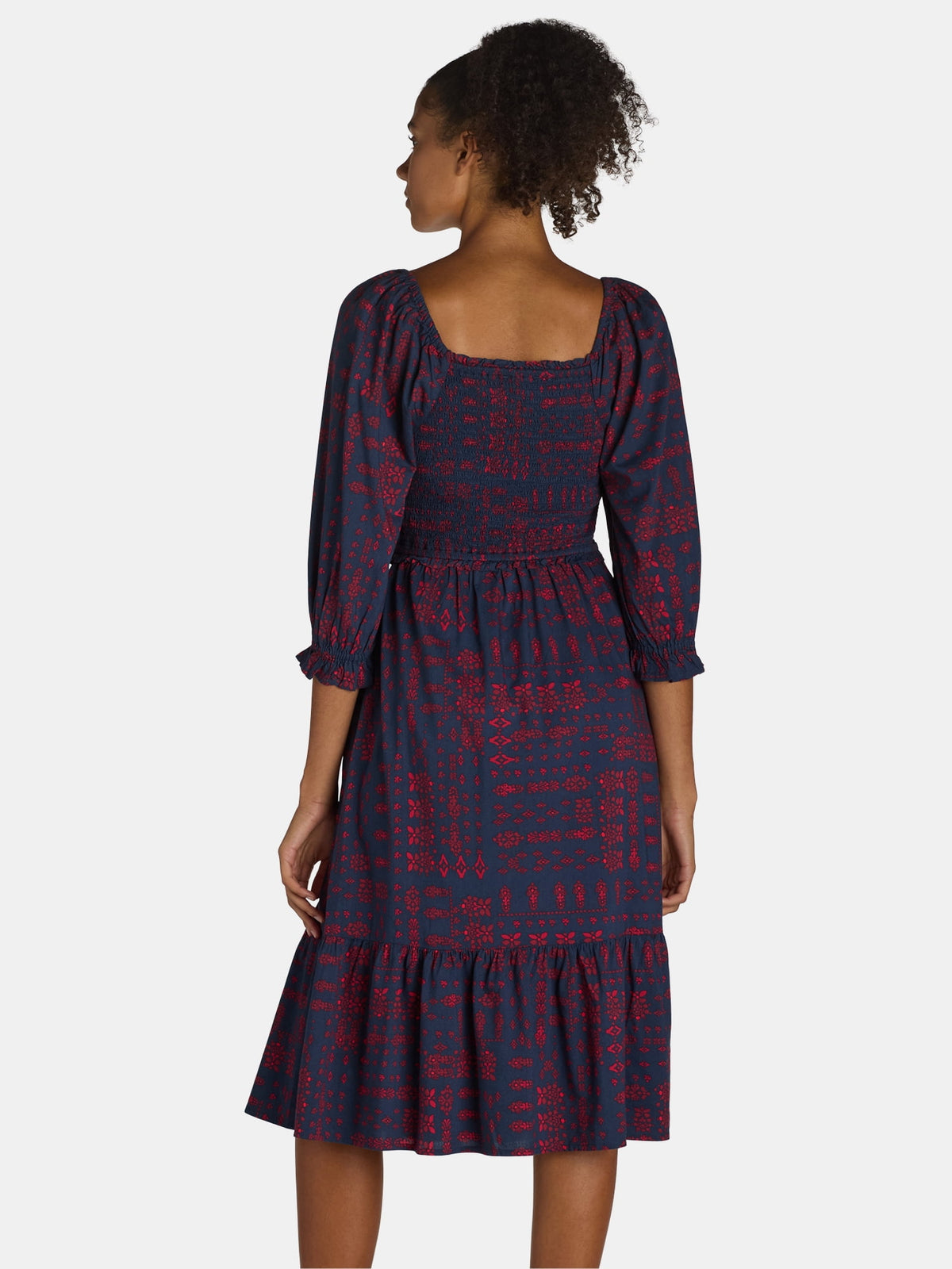 Smocked Bodice Midi Dress, Women's, Sizes XS-3X