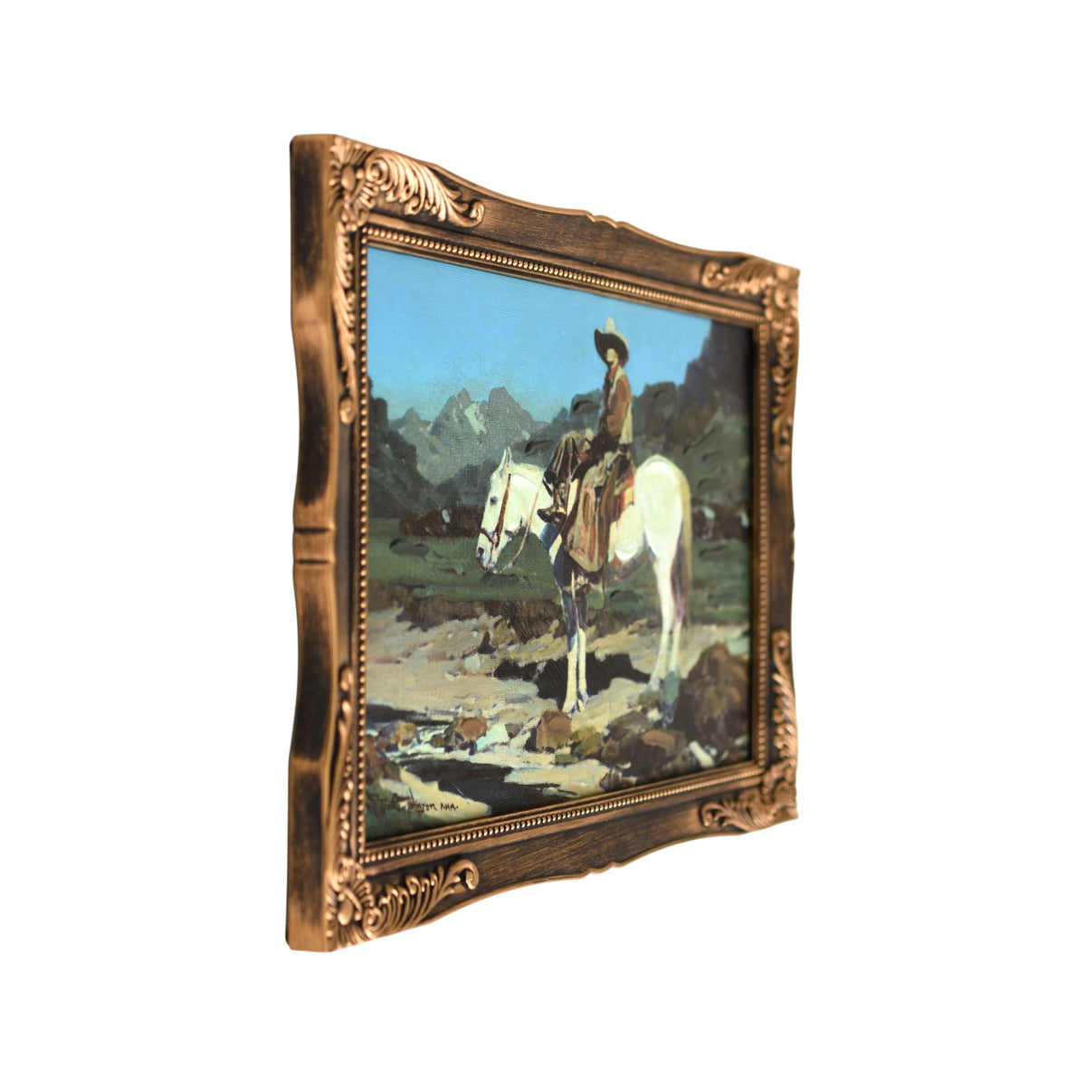 Western Farmhouse Wall Art Set of 3 Framed Prints