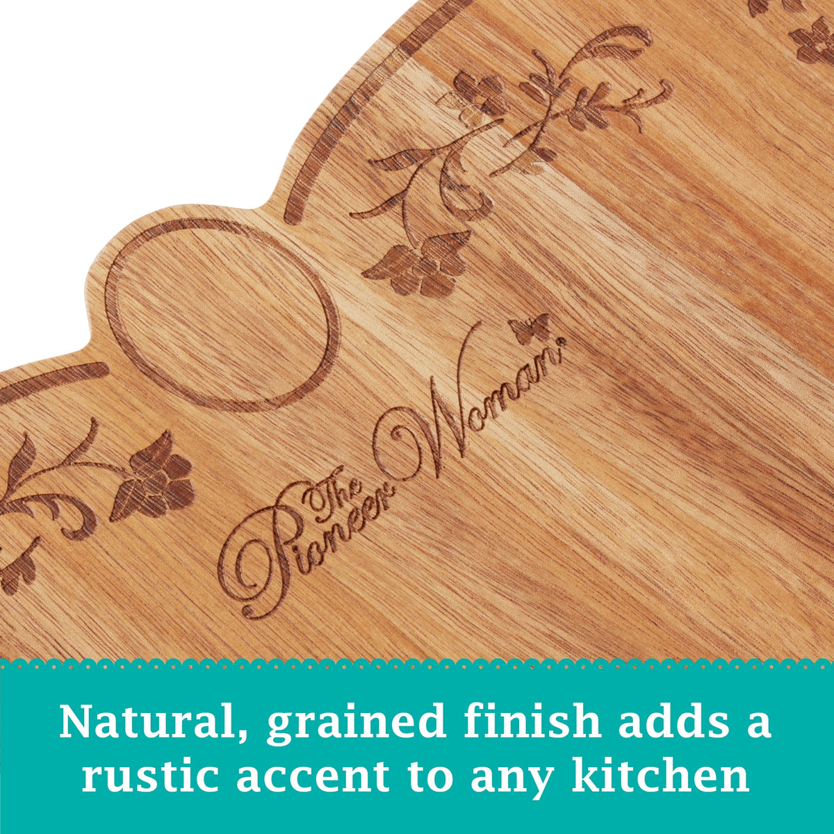 26-inch x 14-inch Wood Rolling Pin Rack