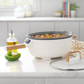 Electric Skillet with Detachable Handle