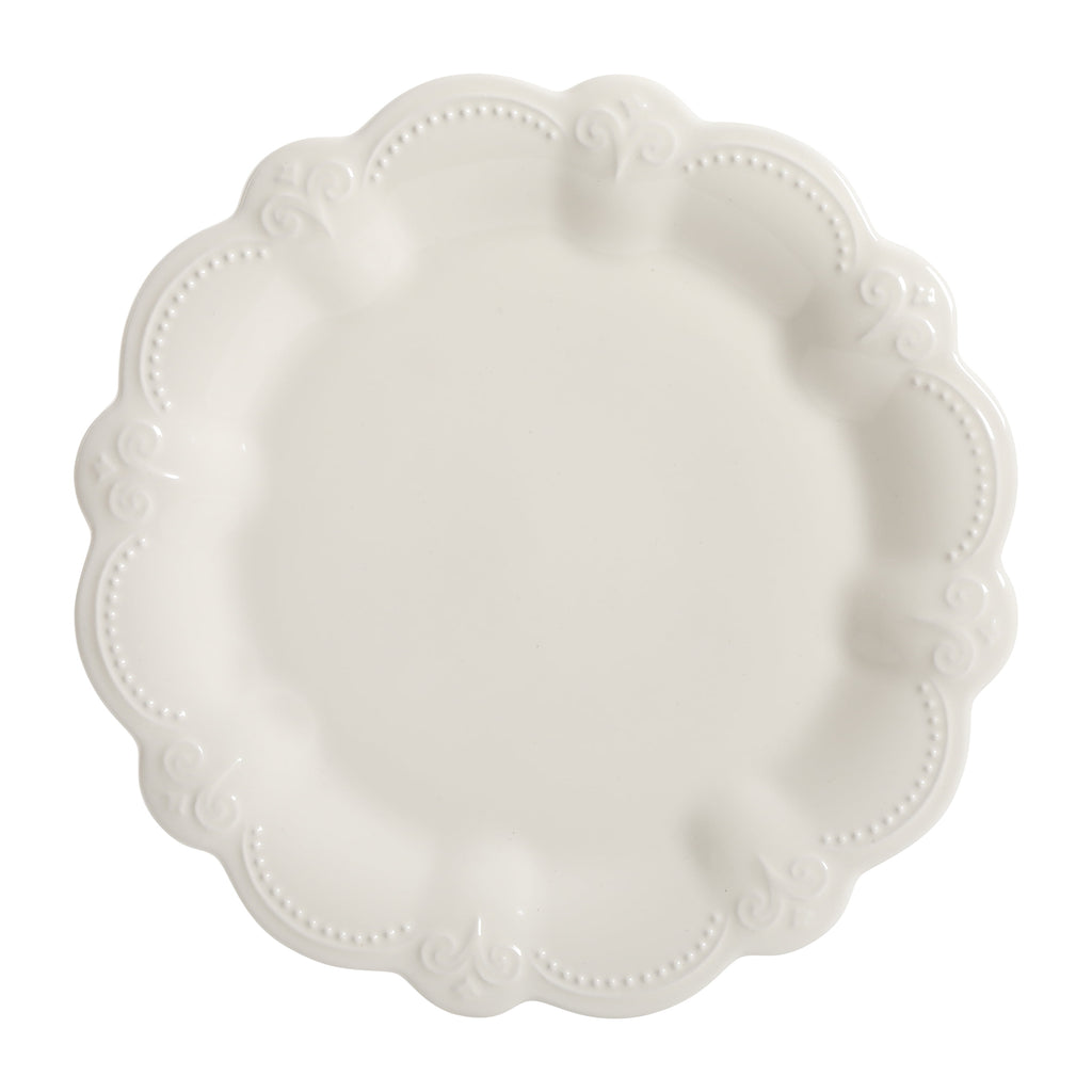 Toni 12-Piece Plates & Bowls Dinnerware Set, Linen