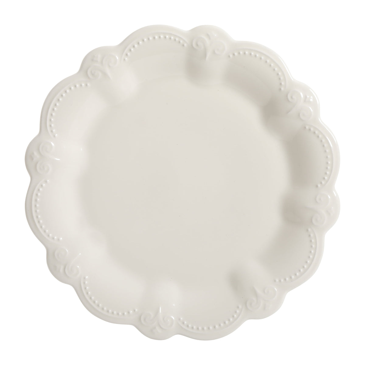Toni 12-Piece Plates & Bowls Dinnerware Set, Linen
