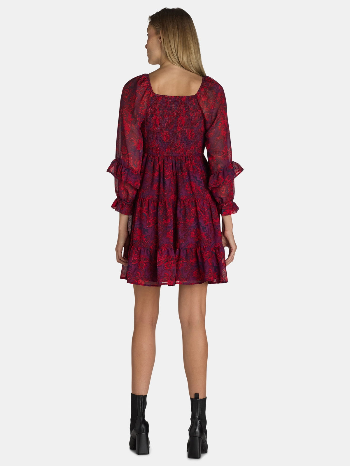 Ruffle Mini Dress