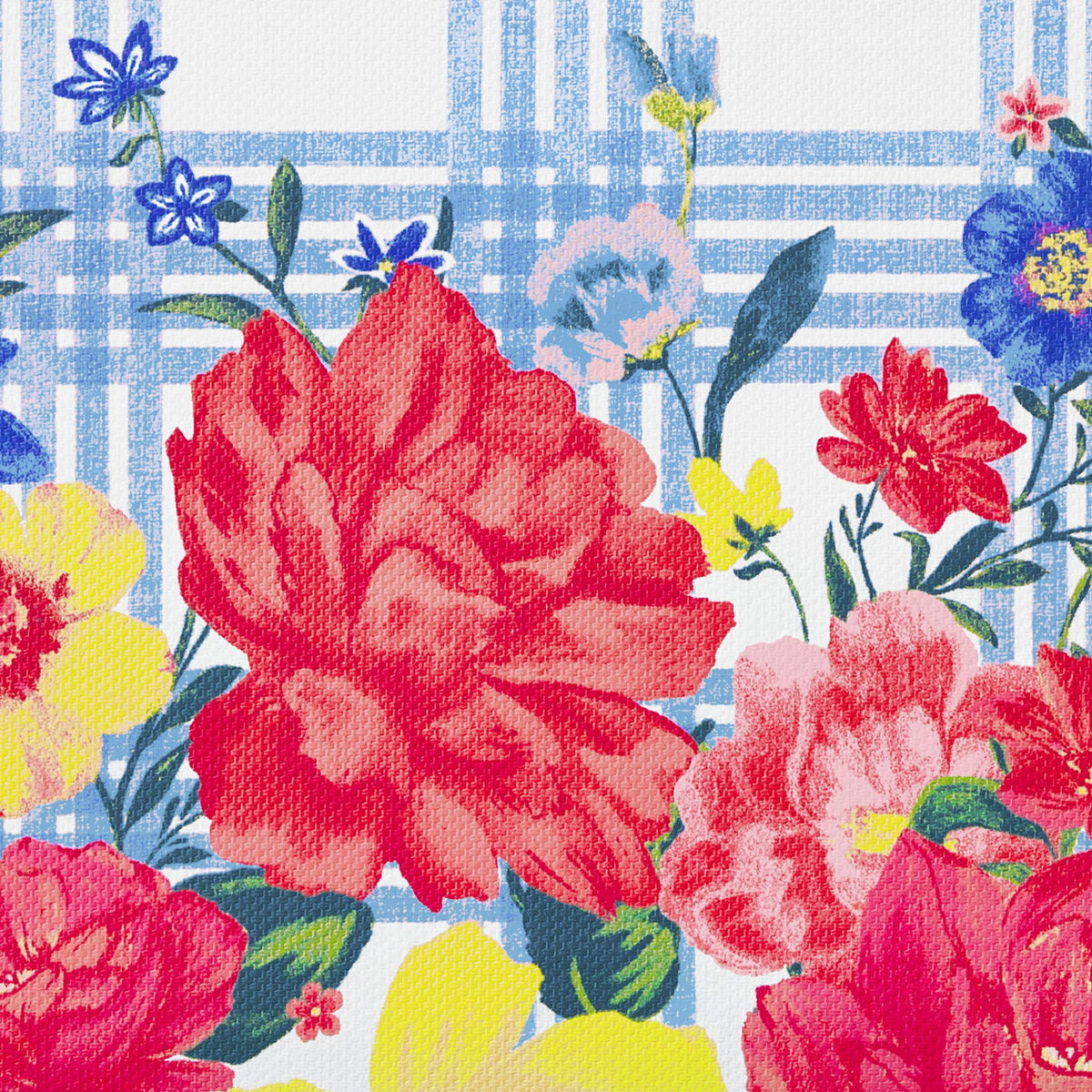 3-Pack The Pioneer Woman Bouquet Plaid Kitchen Comfort Floor Mat Multicolor 20W X 30L