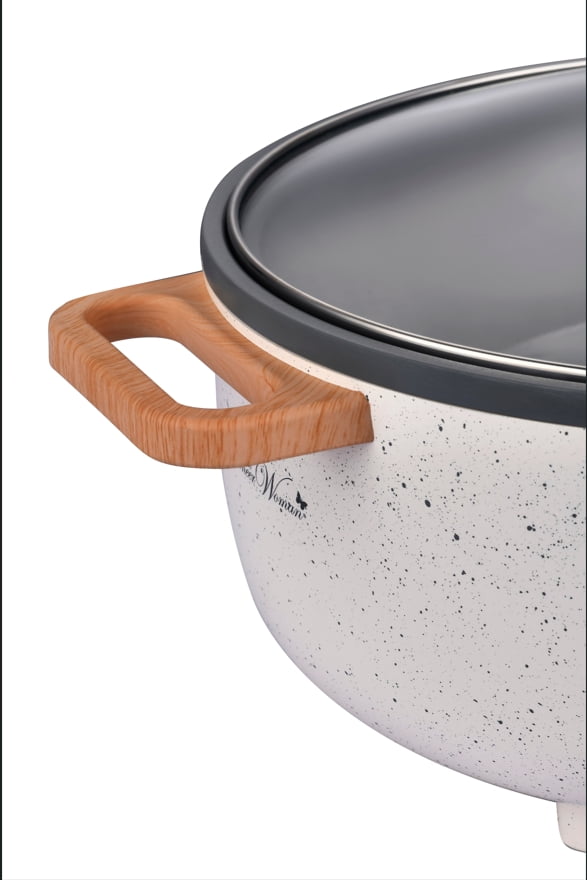 3.5L Electric Skillet, Linen Speckle