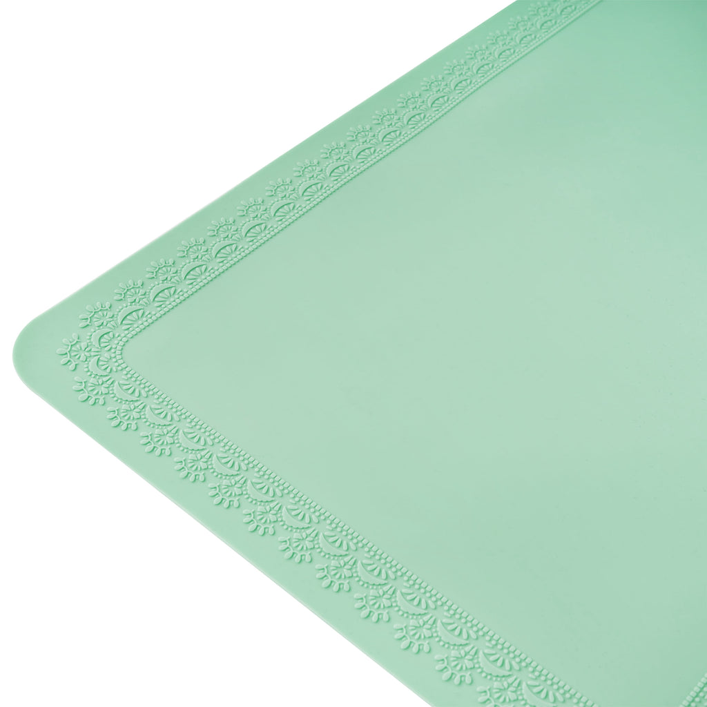Aluminum Sheet Pan Set with Wire Rack & Silicone Baking Mat, 3-Piece, 13"x18"