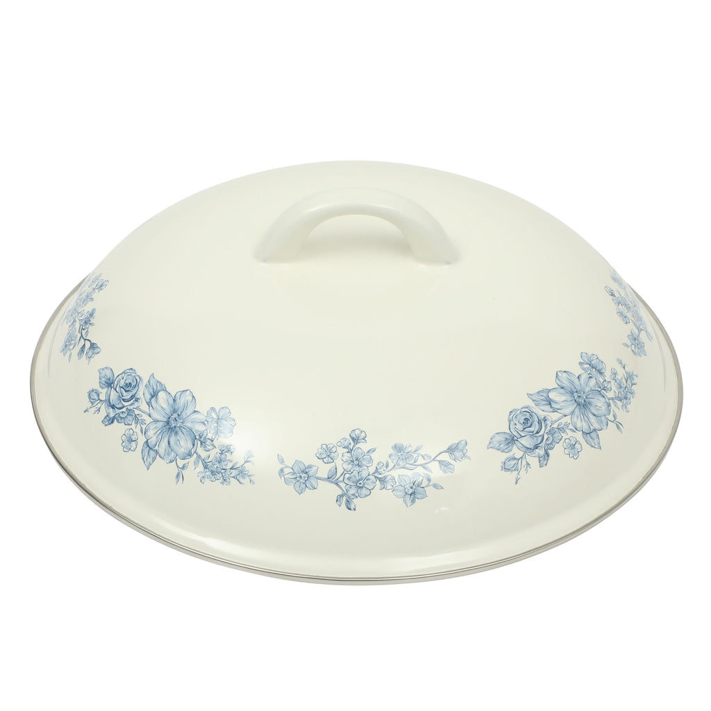 Agatha Enamel-on-Steel 6-Quart Dutch Oven, Blue