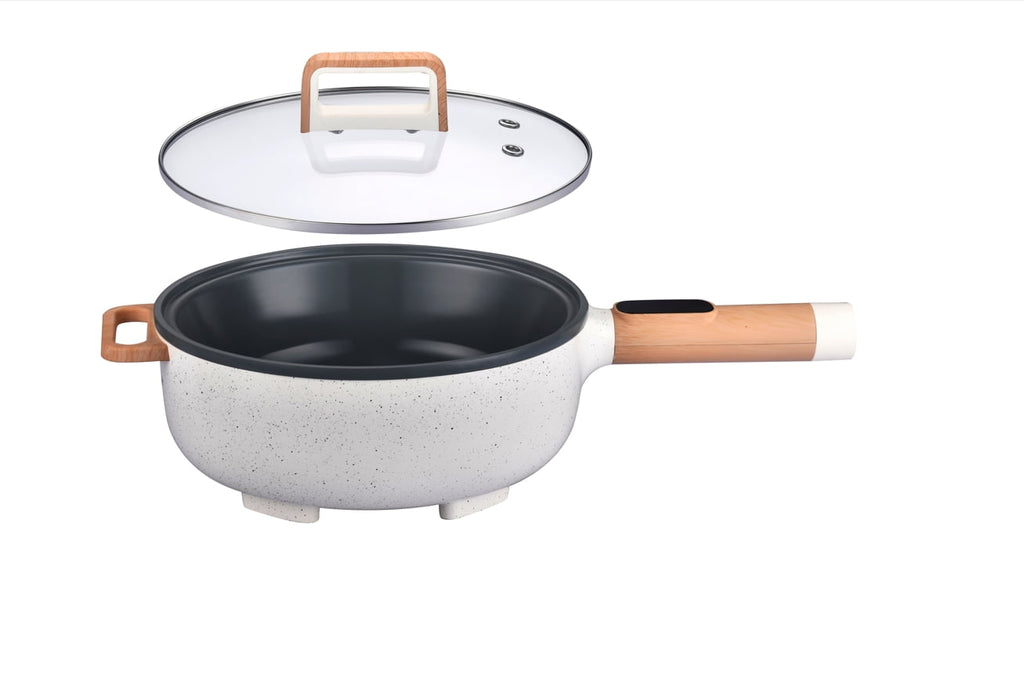 3.5L Electric Skillet, Linen Speckle