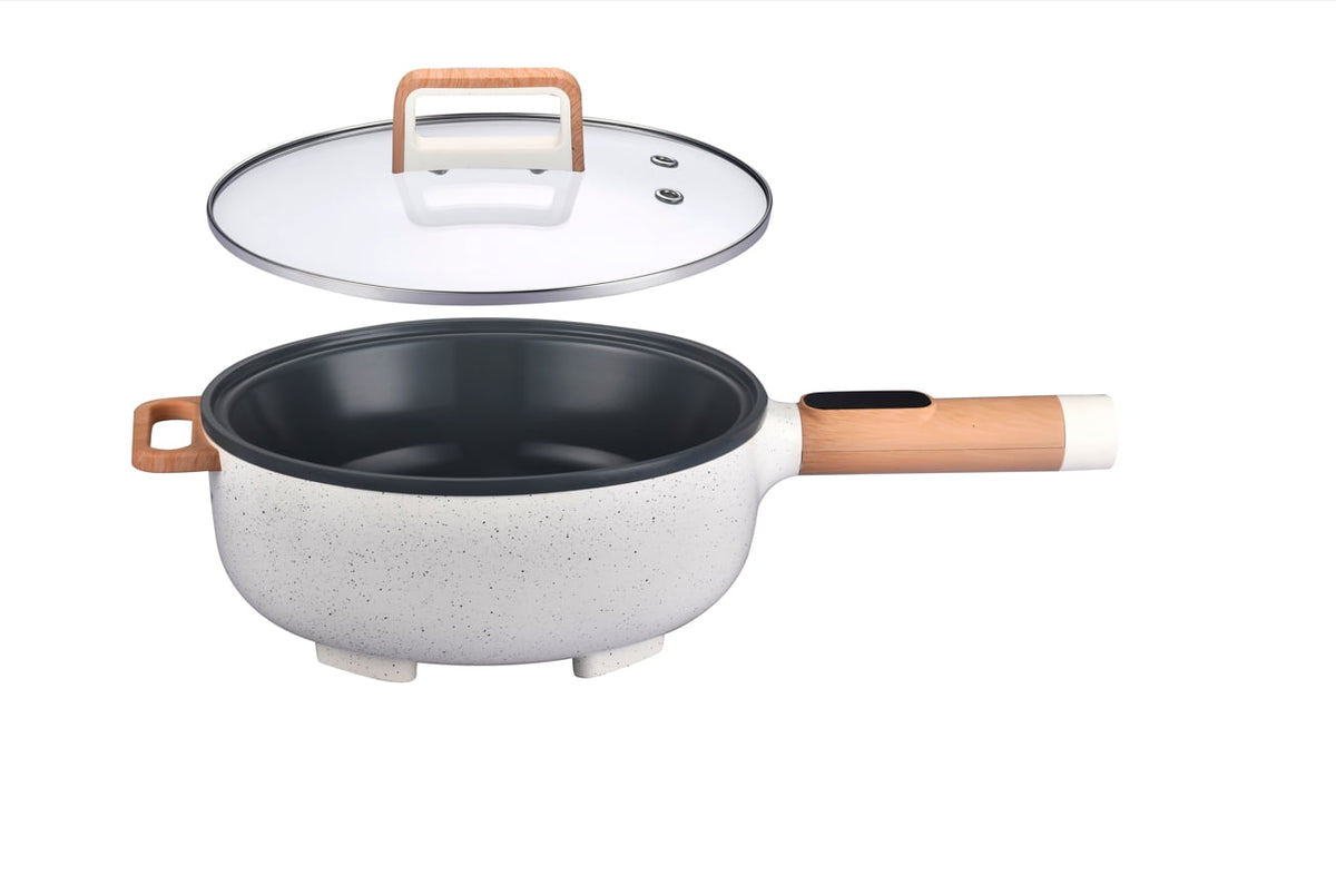 3.5L Electric Skillet, Linen Speckle
